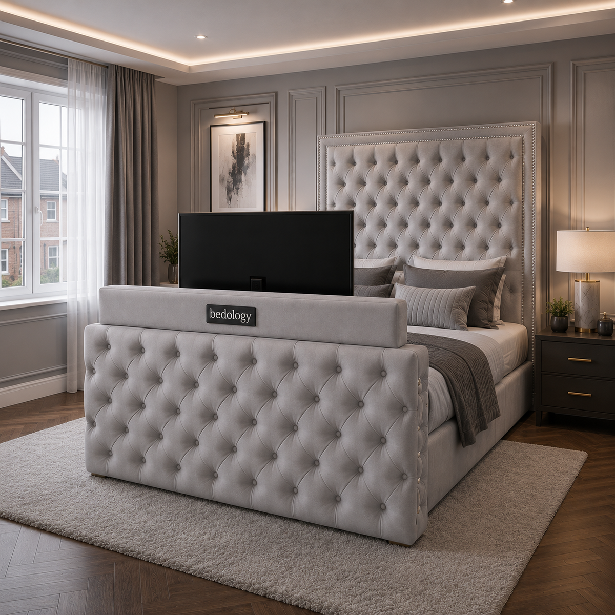 Elegant TV Bed